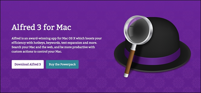 Mac App Start Alfred